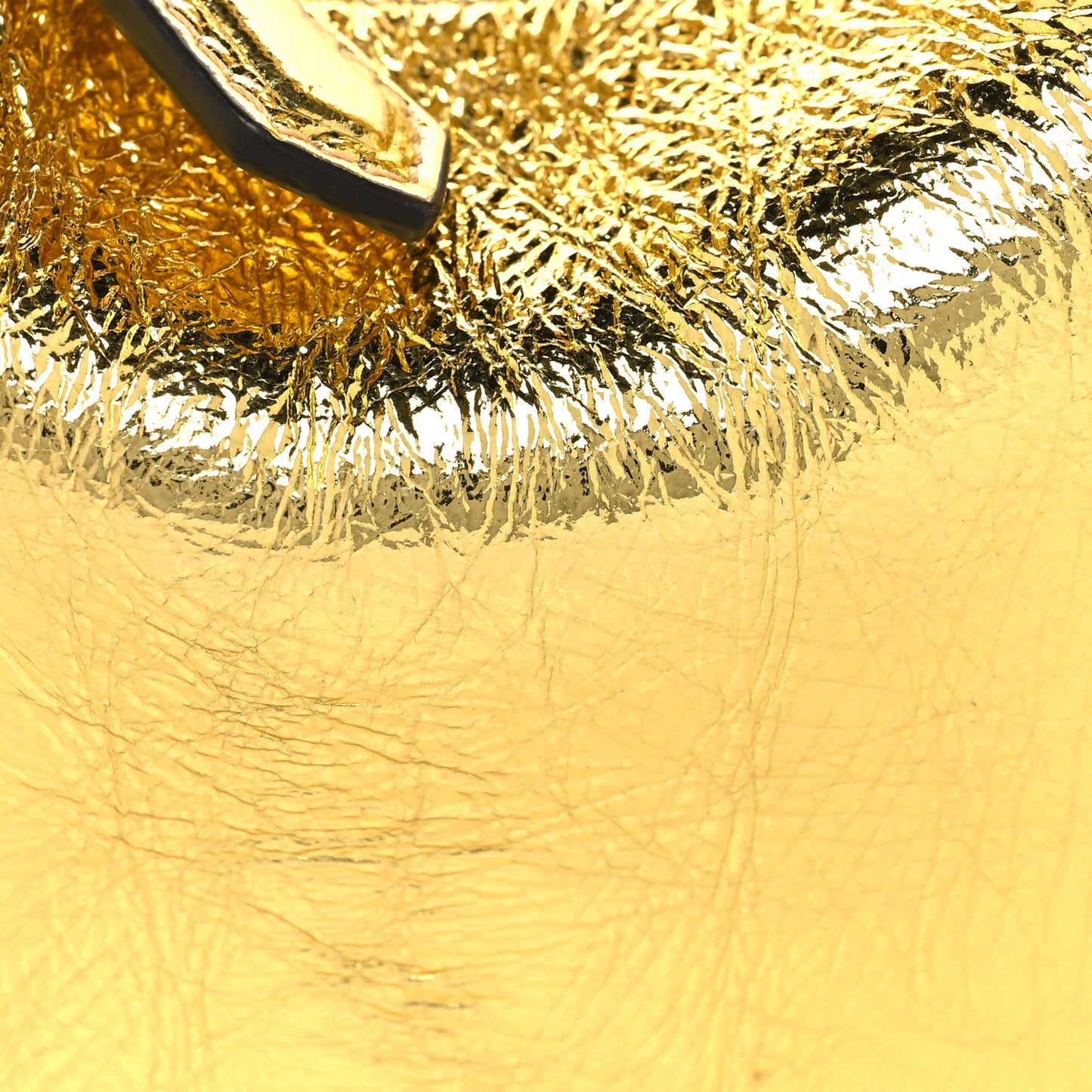 Rock Millenium Nano Fendigraphy Hobo Charm Gold