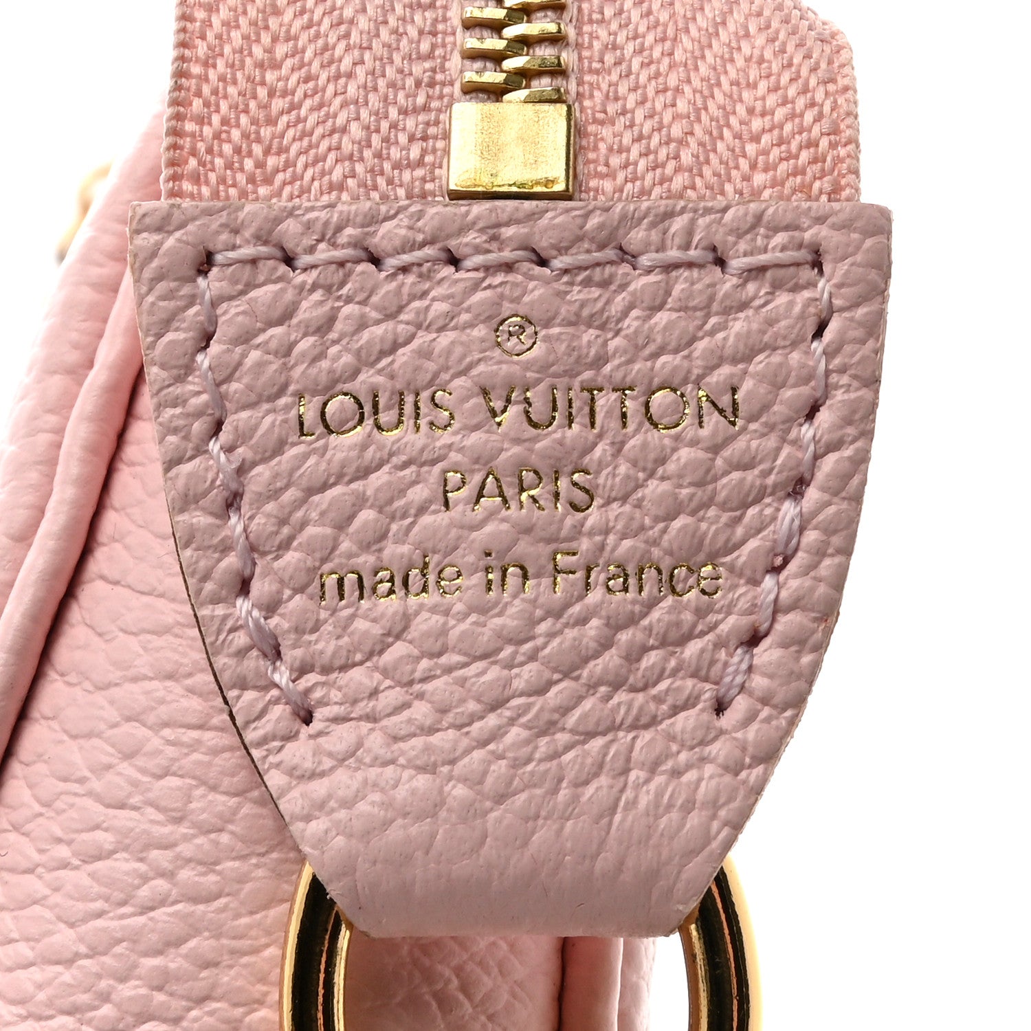 Louis Vuitton Empreinte Monogram Giant By The Pool Mini Pochette Accessories Bouton De Rose 6 of 7