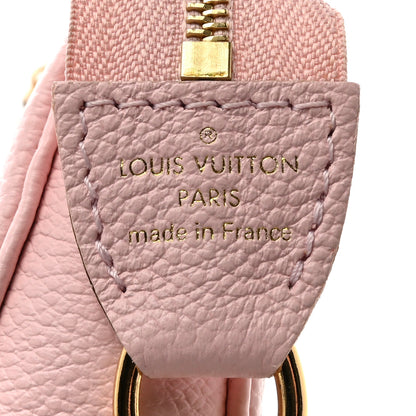 Louis Vuitton Empreinte Monogram Giant By The Pool Mini Pochette Accessories Bouton De Rose 6 of 7