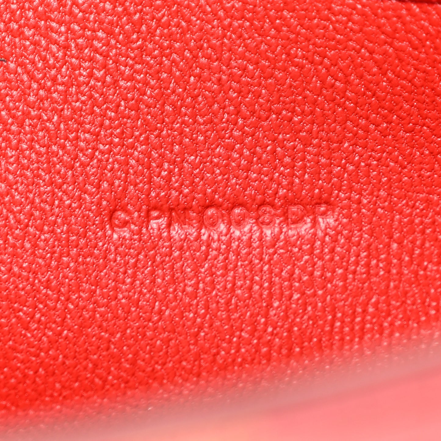 Shiny Alligator Constance Long Wallet Rouge Vif