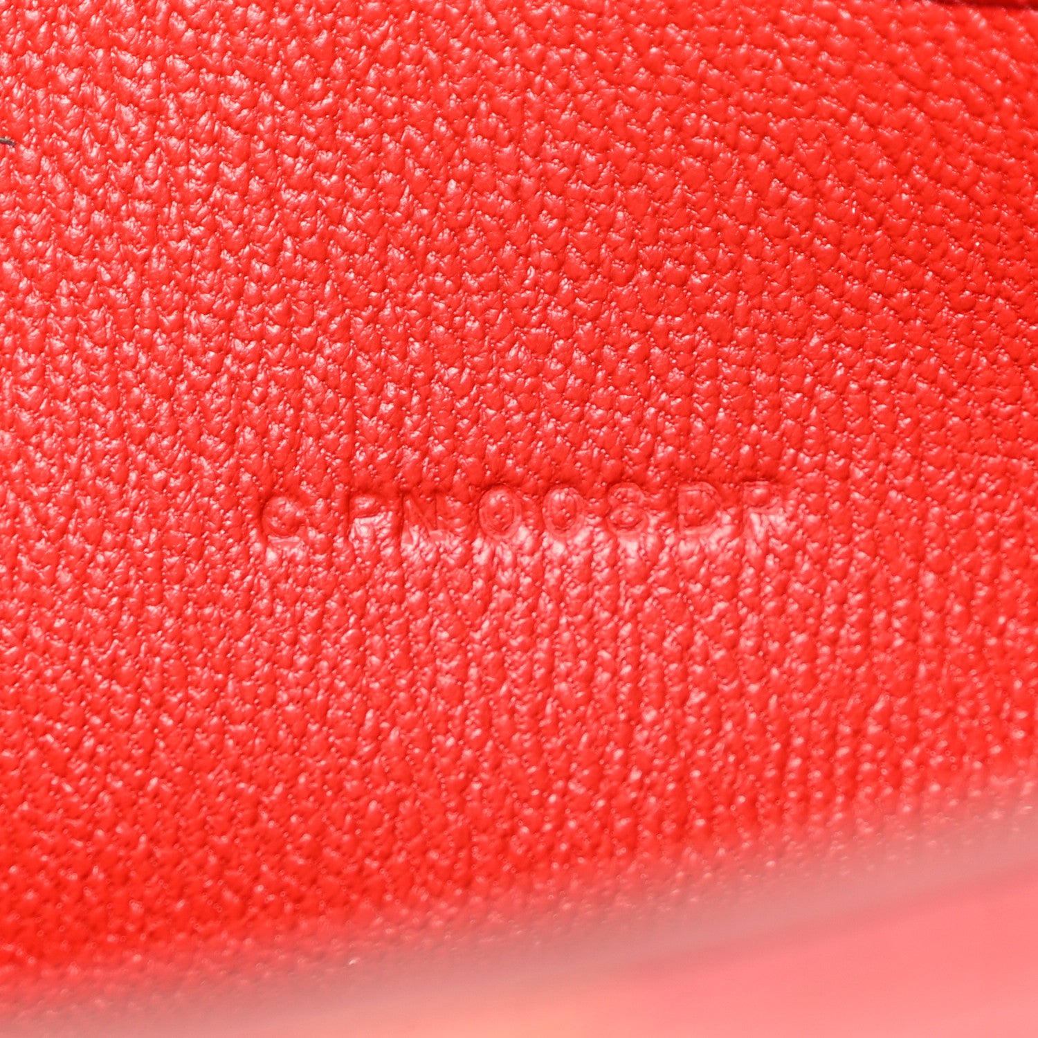 Hermes Shiny Alligator Constance Long Wallet Rouge Vif 7 of 9