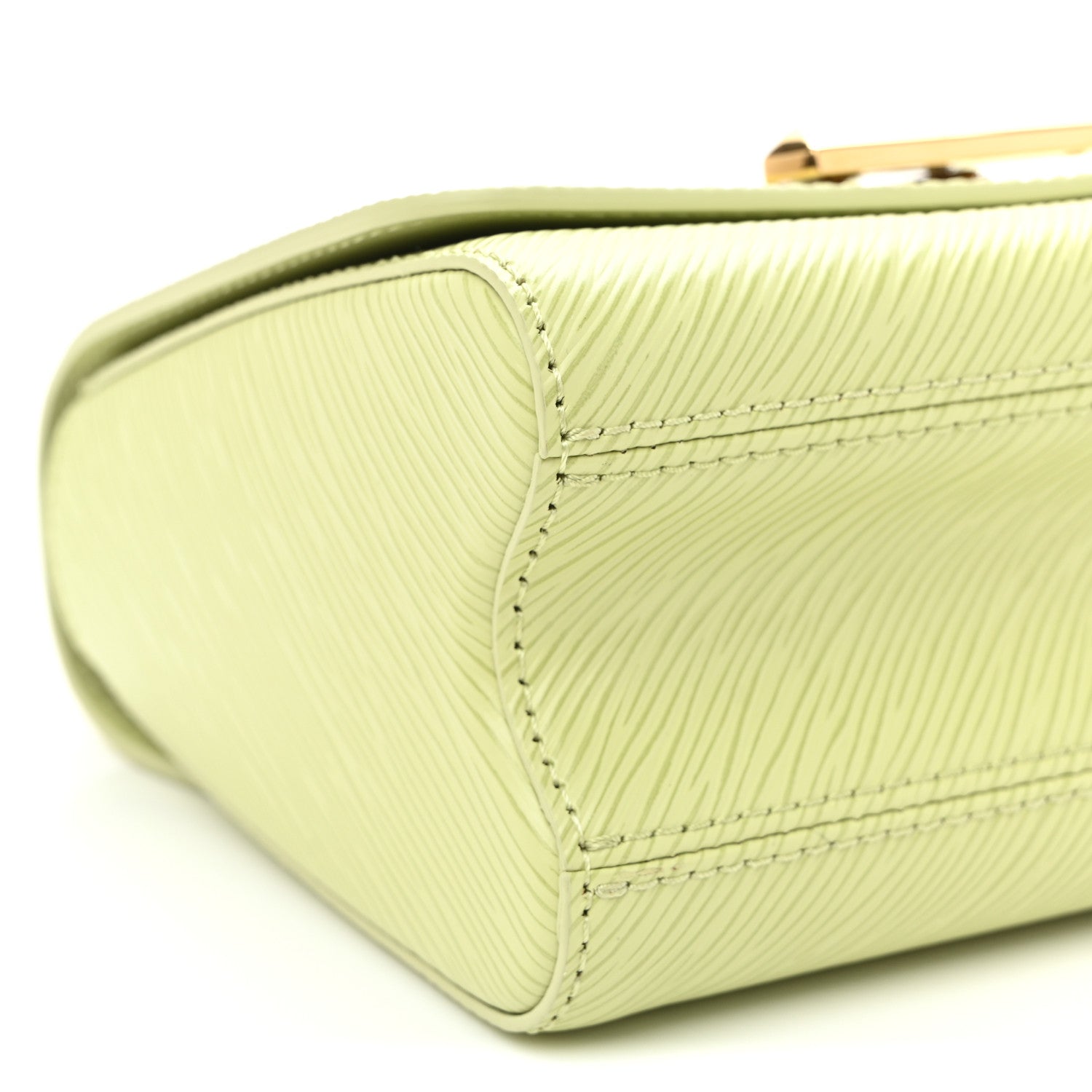 Louis Vuitton Epi Twist Flowers Chain Shoulder Bag Mini Light Green 9 of 10