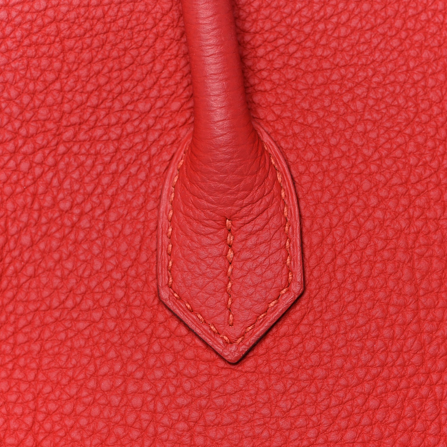 Togo Birkin 35 Rouge Casaque