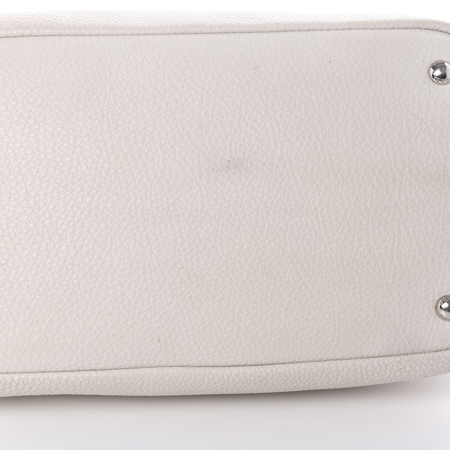 Prada Vitello Daino Top Handle Tote Bianco 11 of 12