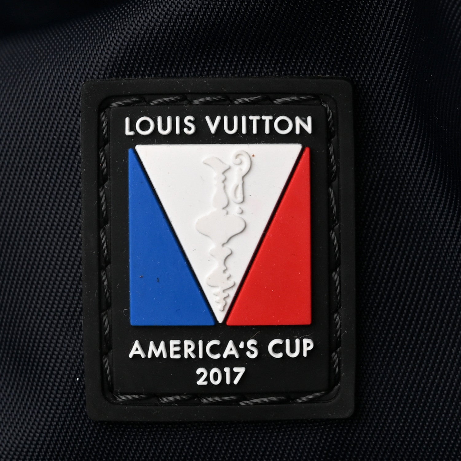 Louis Vuitton Damier Azur Latitude America's Cup Apollo Backpack Yellow 6 of 10