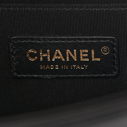 Chanel Shearling Calfskin Medium Boy Flap Black 6 of 11