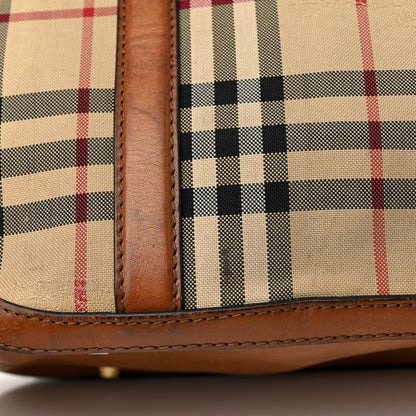 Burberry Horseferry Check Small Orchard Bowling Bag Tan 26 of 26