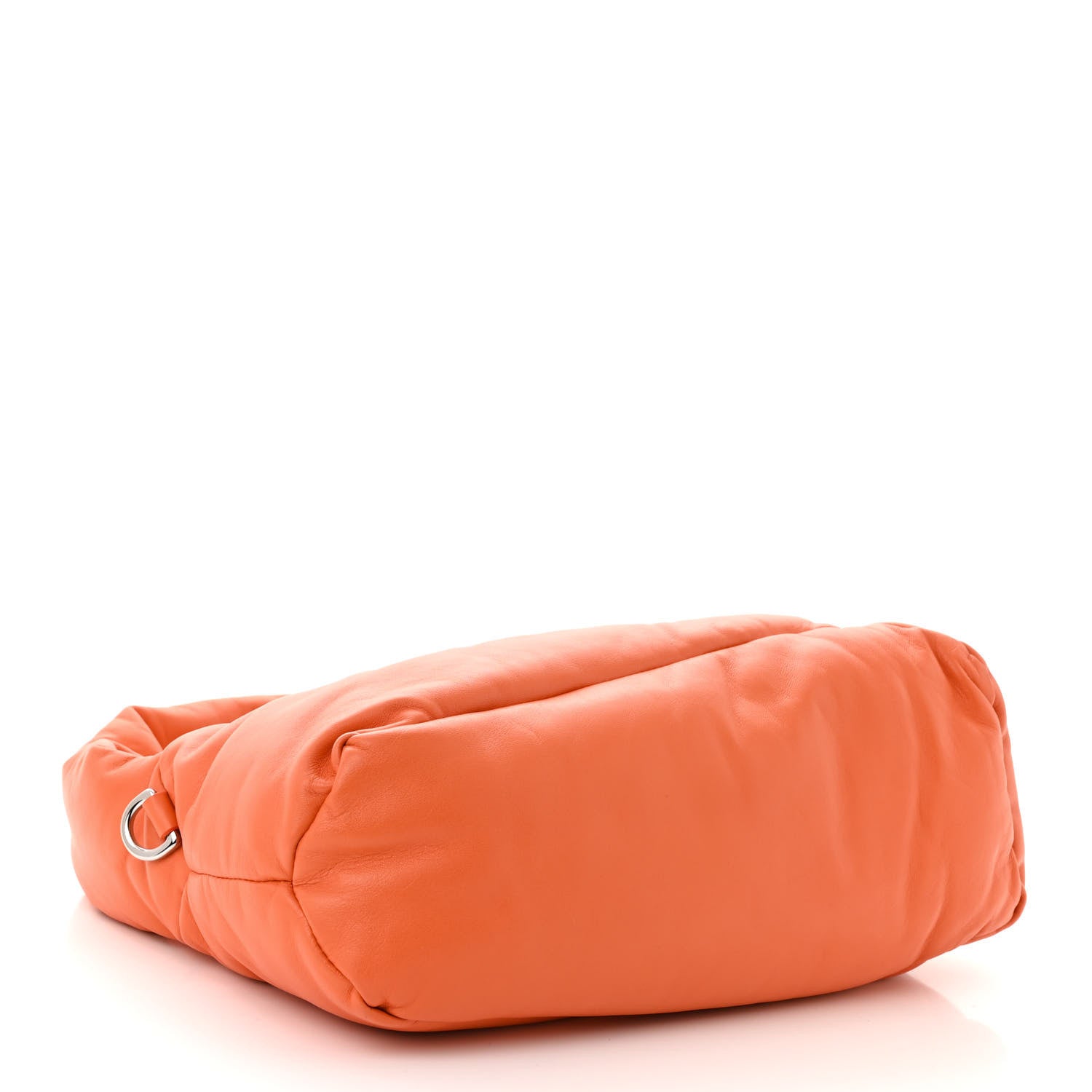 Loewe Shiny Nappa Puffer Puzzle Hobo Orange 4 of 9