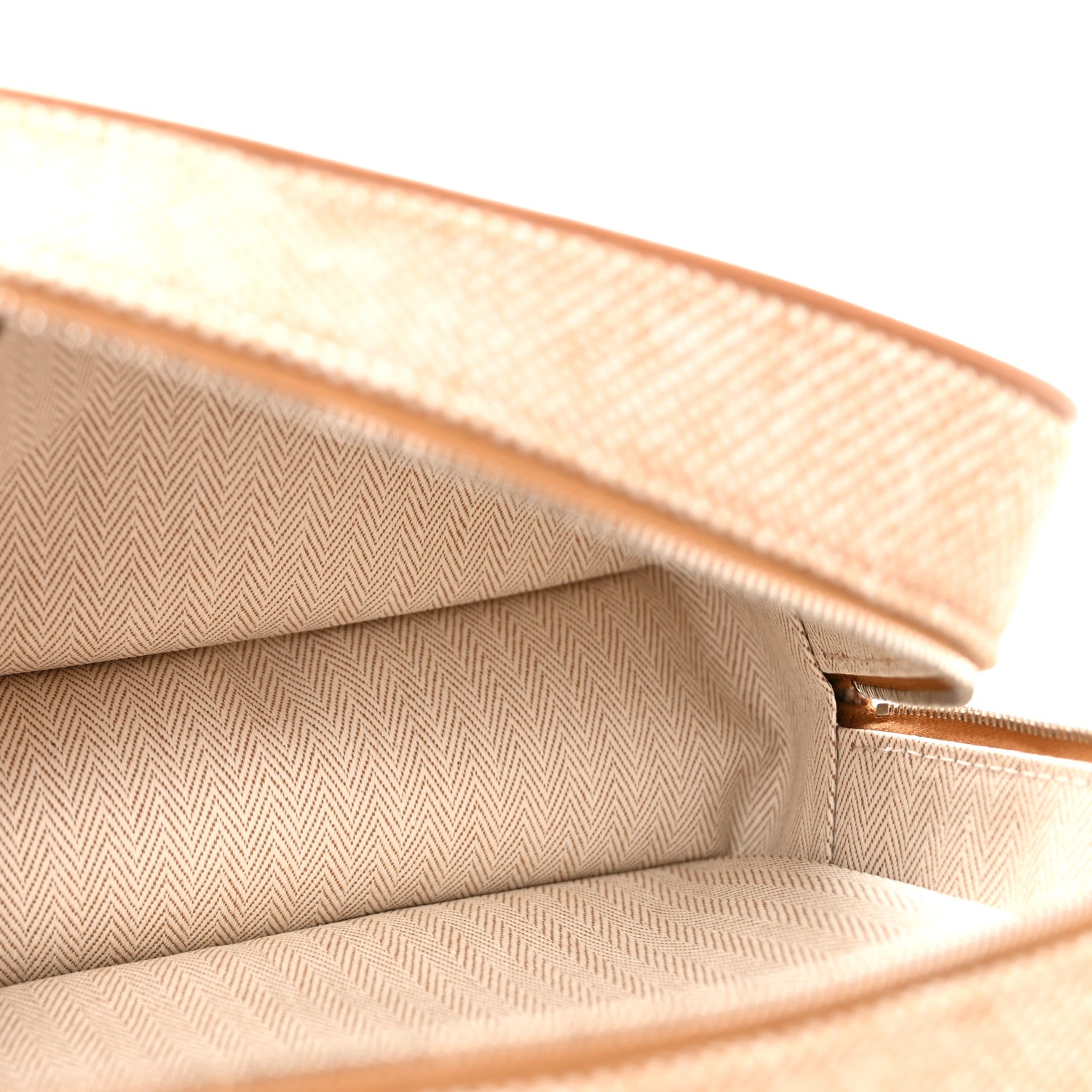 Hermes Merinos Wool Small Chapitre H Cavalier Case Seigle 5 of 6