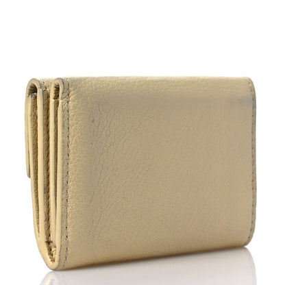 Louis Vuitton Calfskin Lockmini Wallet 3 of 8