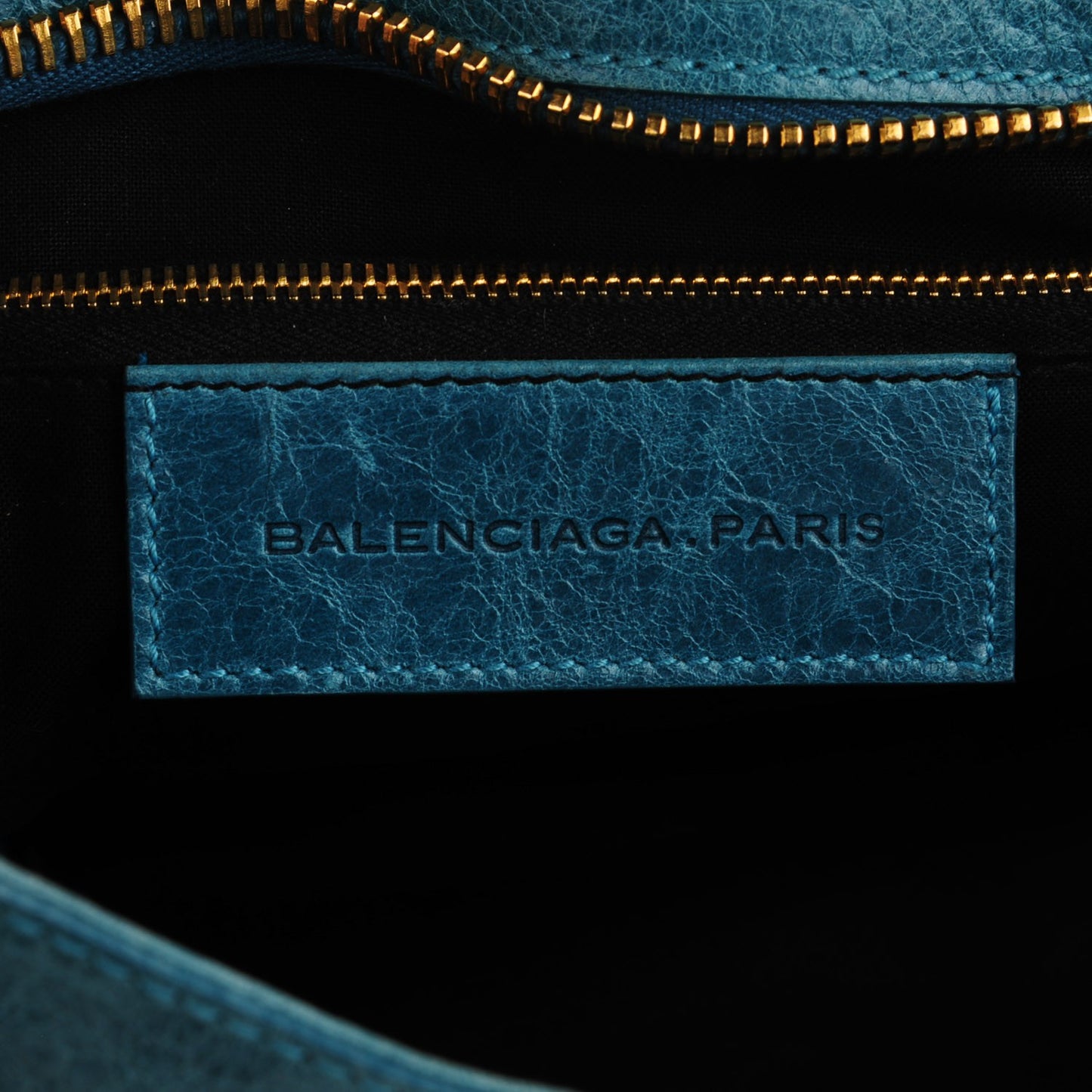 Agneau Giant 21 Gold Hardware City Turquoise