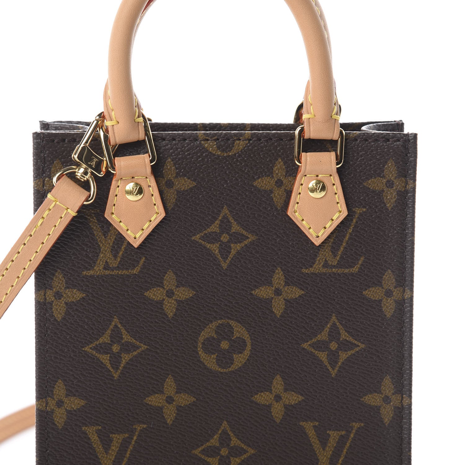 Louis Vuitton Monogram Petit Sac Plat 8 of 8