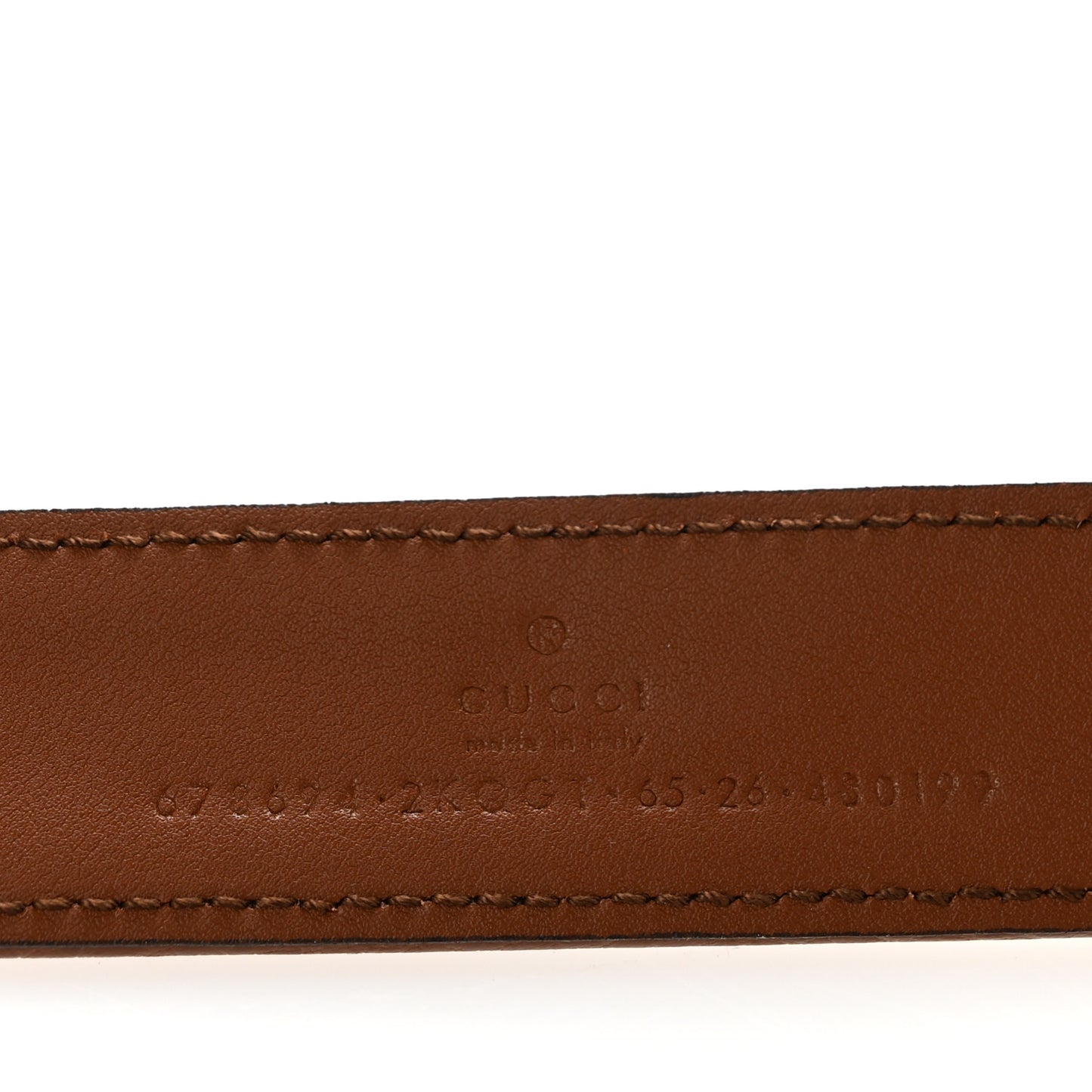 New Denim GG Monogram Dollar Calfskin Belt 65 26 Blue Tea Cuir Epilog