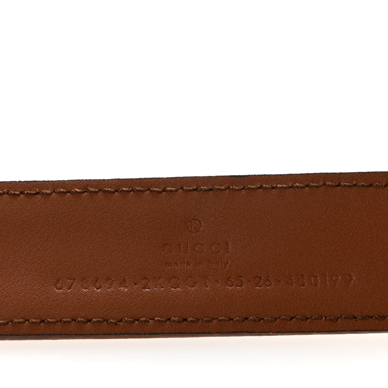 Gucci New Denim GG Monogram Dollar Calfskin Belt 65 26 Blue Tea Cuir Epilog 5 of 6