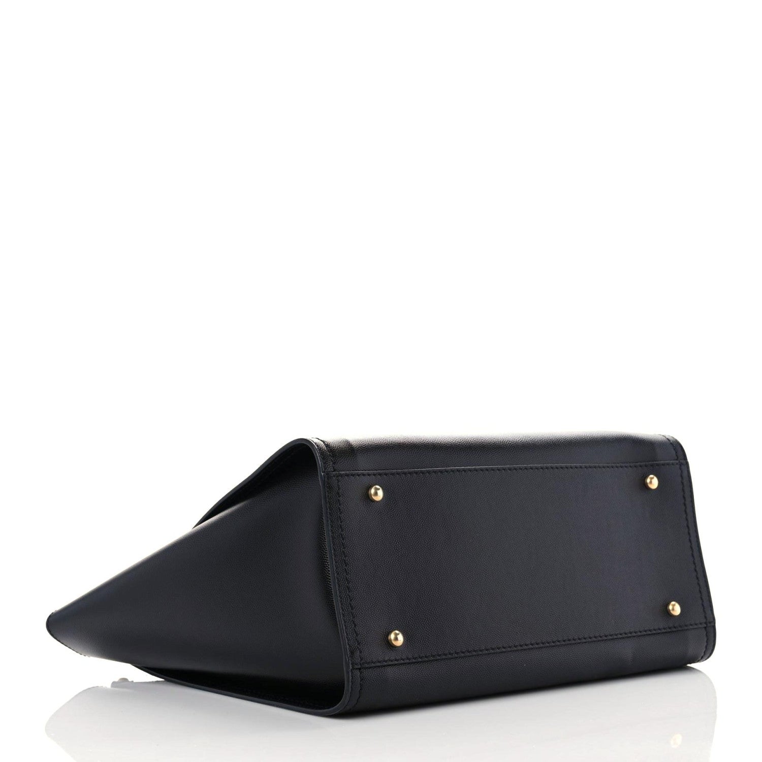 Chanel Caviar Small Studded Deauville Tote Black 4 of 9