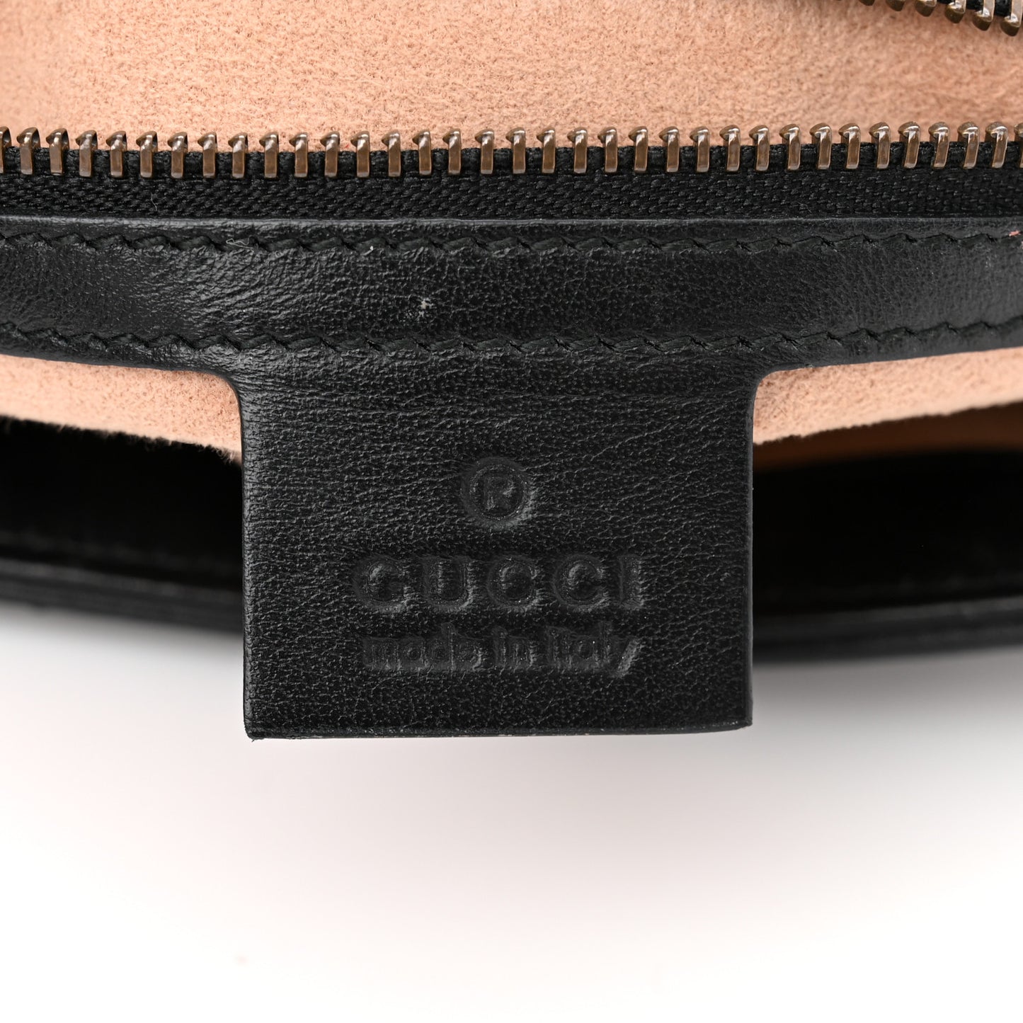 Calfskin Matelasse Small GG Marmont Shoulder Bag Black