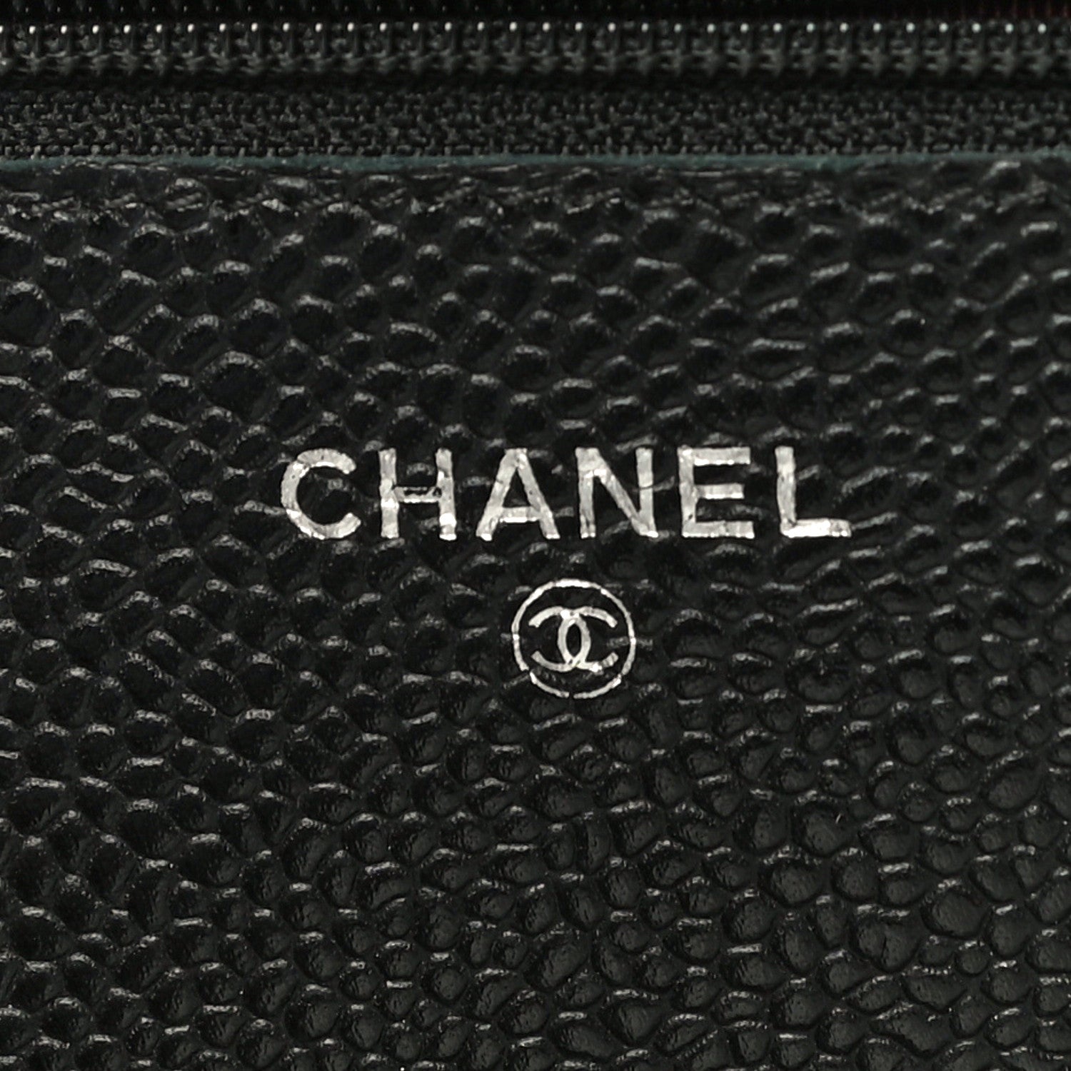 Chanel Caviar Quilted Wallet On Chain WOC Black 6 of 12