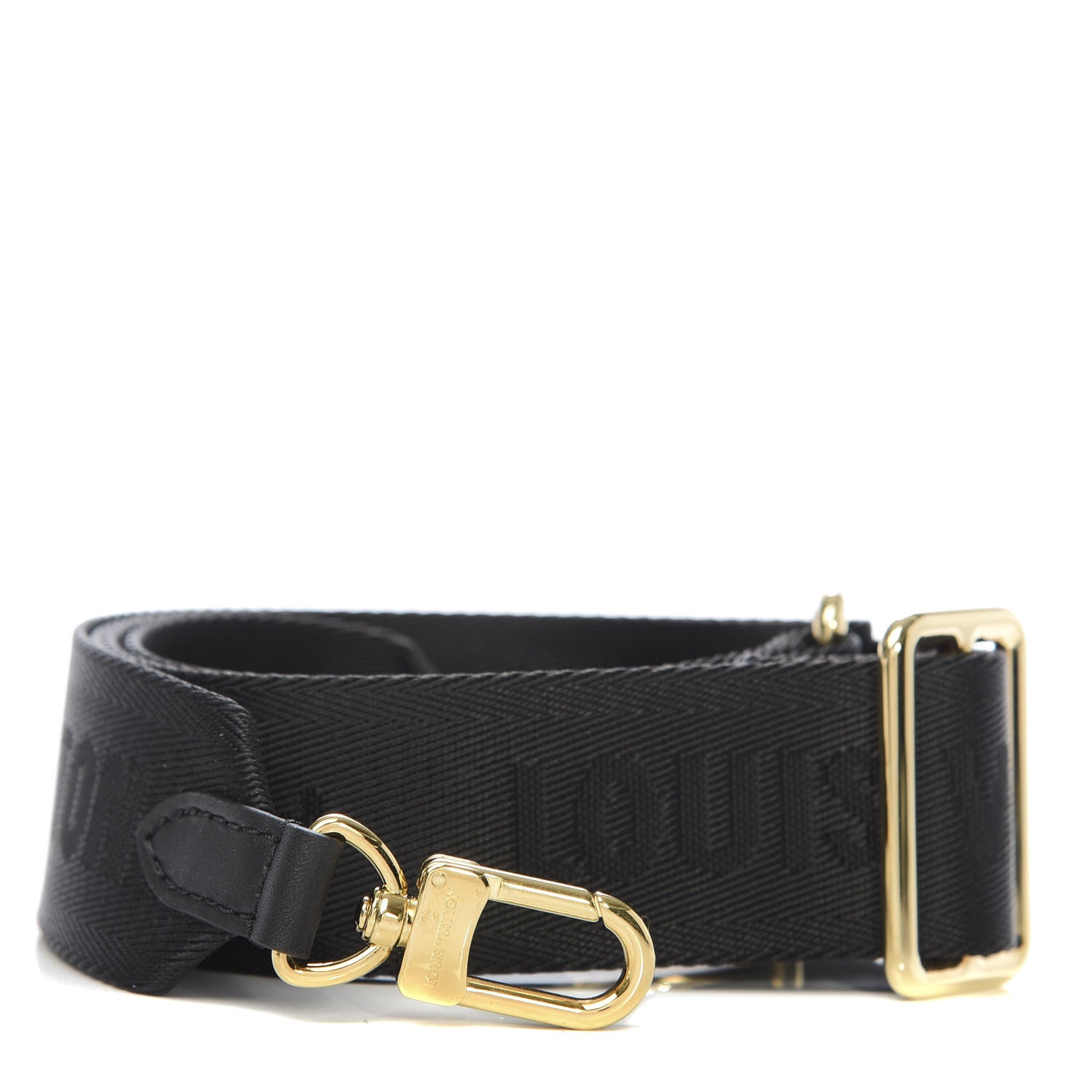 Louis Vuitton Nylon Petite Malle Souple Shoulder Strap Black 1 of 2
