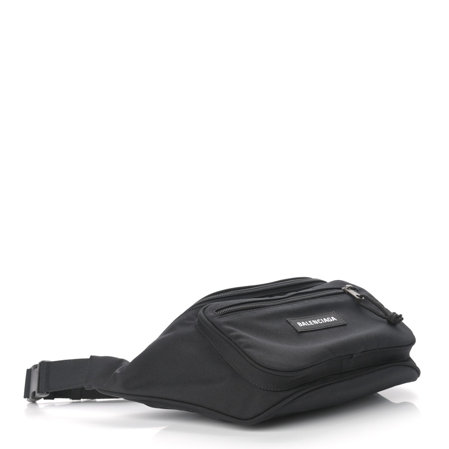 Balenciaga Recycled Casual Nylon Explorer Beltpack Black 4 of 11