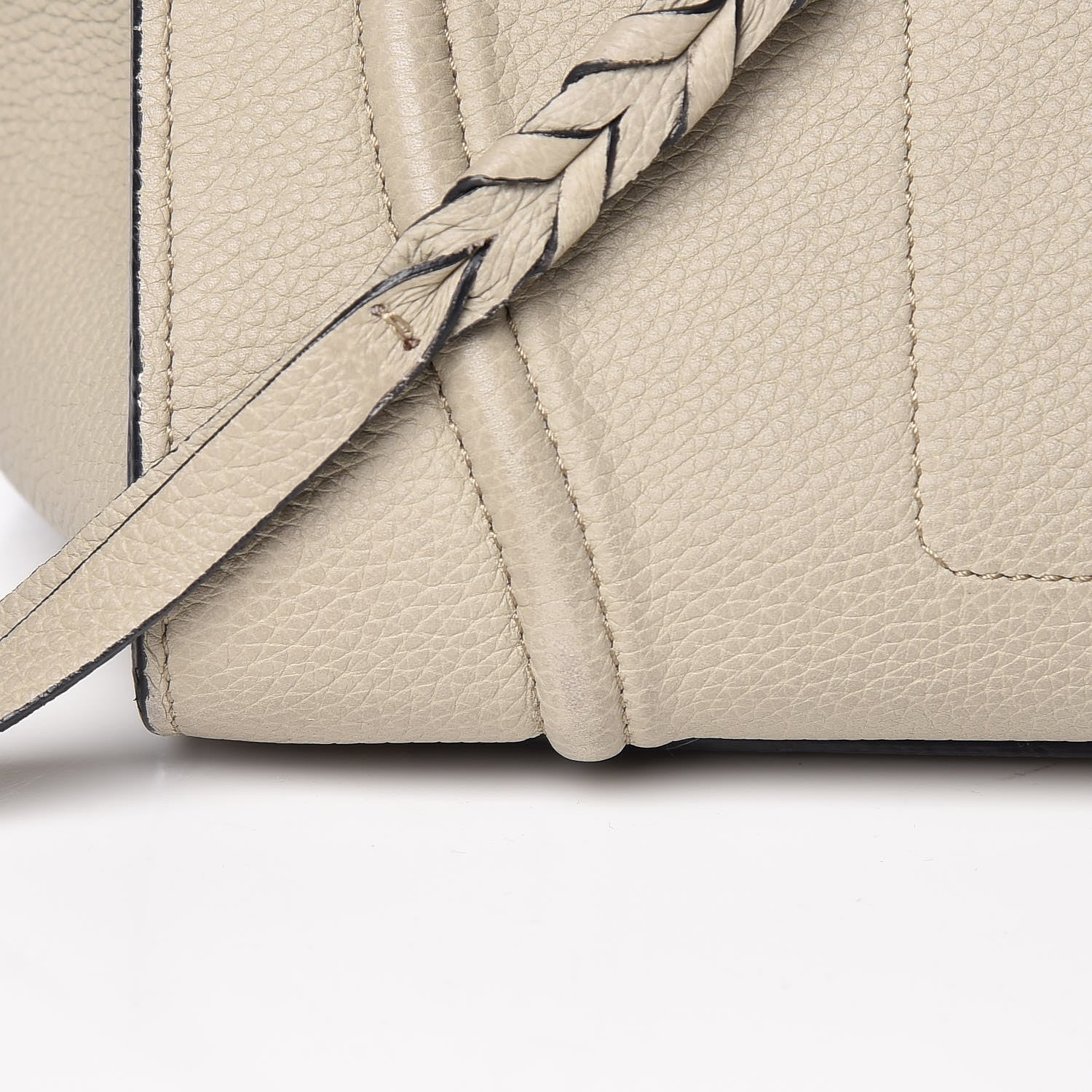 Celine Baby Grained Calfskin Medium Phantom Luggage Quartz 16 of 16