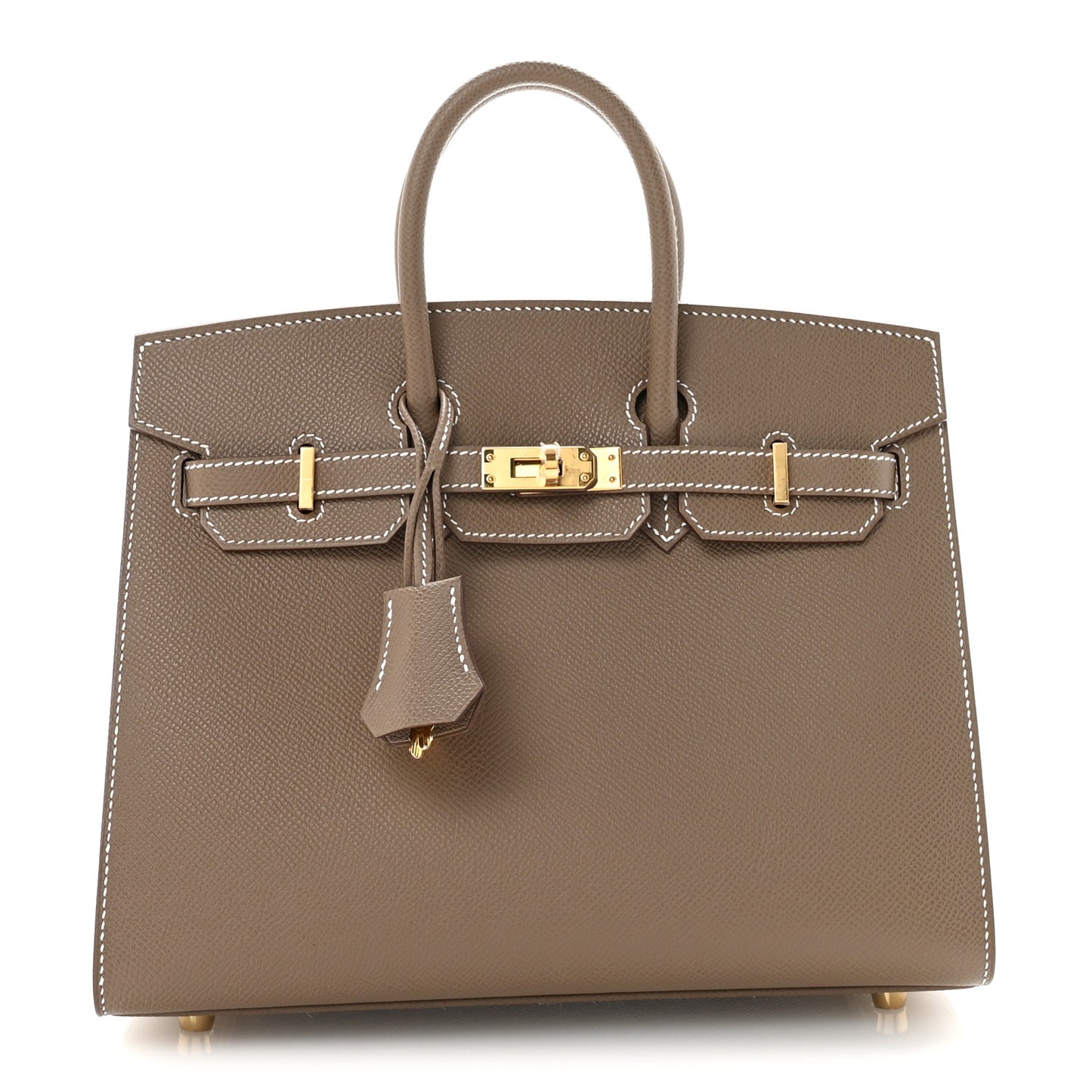 Epsom Birkin Sellier 25 Etoupe