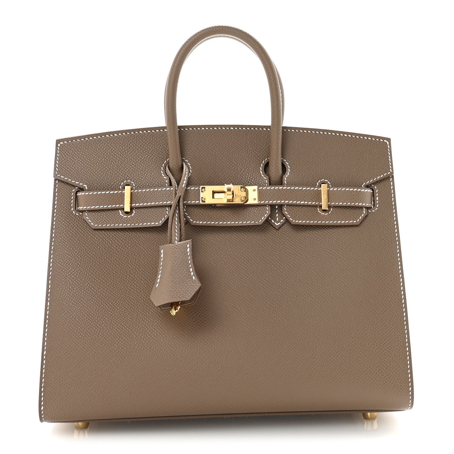 Hermes Epsom Birkin Sellier 25 Etoupe 1 of 11