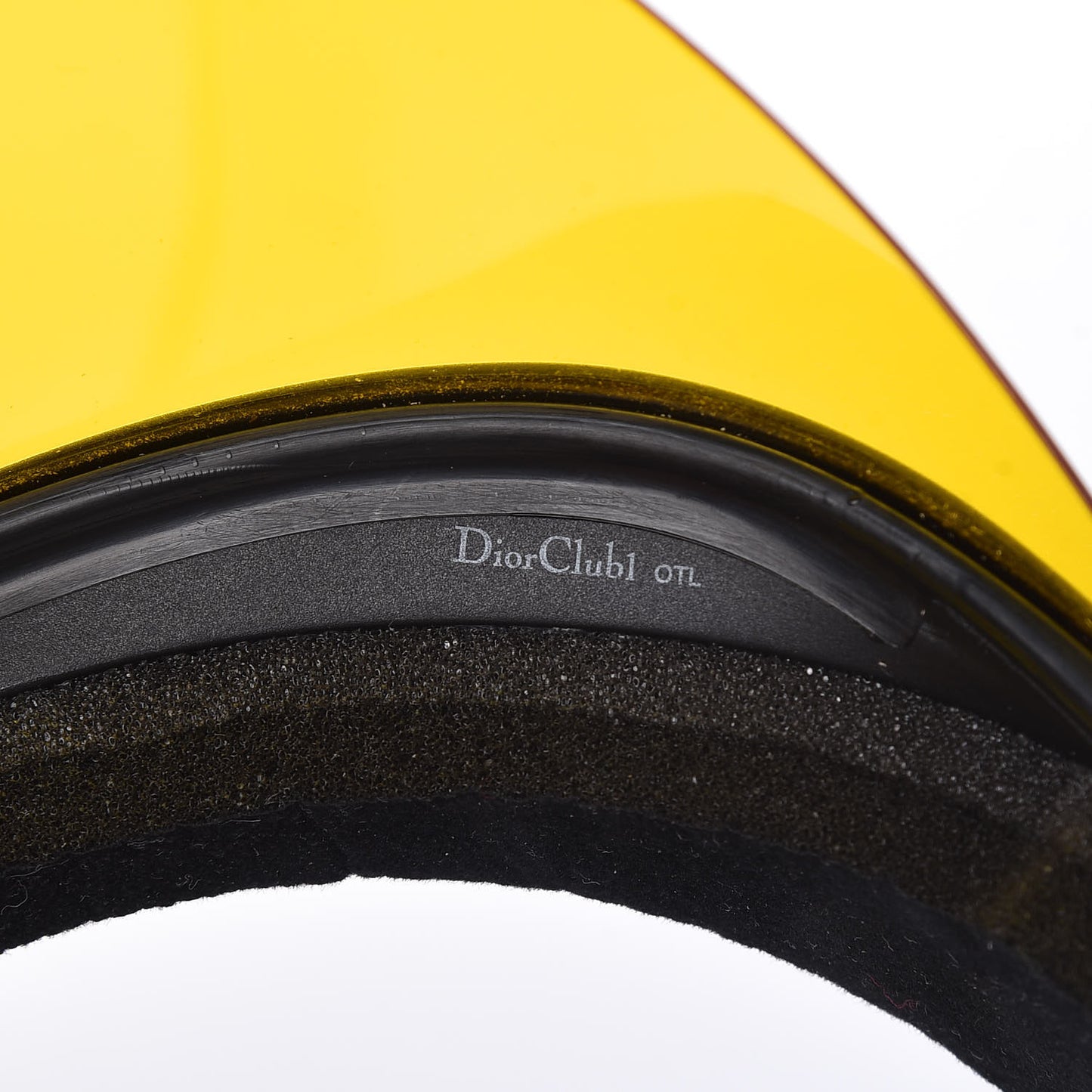 DiorClub1 Sun Visor Yellow