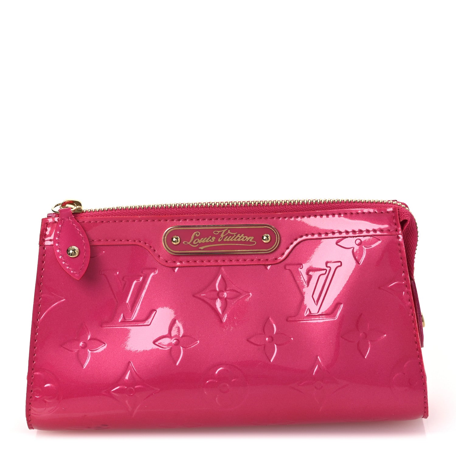 Louis Vuitton Vernis Trousse Cosmetic Pouch Rose Pop 1 of 7