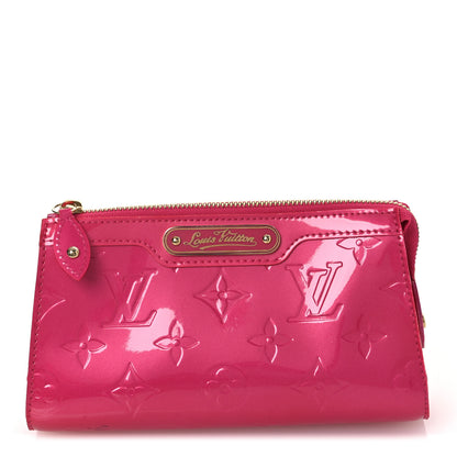 Louis Vuitton Vernis Trousse Cosmetic Pouch Rose Pop 1 of 7