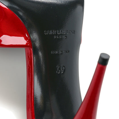 Saint Laurent Patent Sexy 95mm Pumps 39 Red 7 of 12