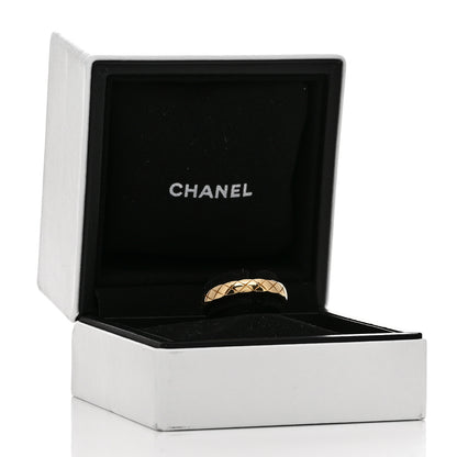 Chanel 18K Yellow Gold Mini Coco Crush Ring 52 6 4 of 4