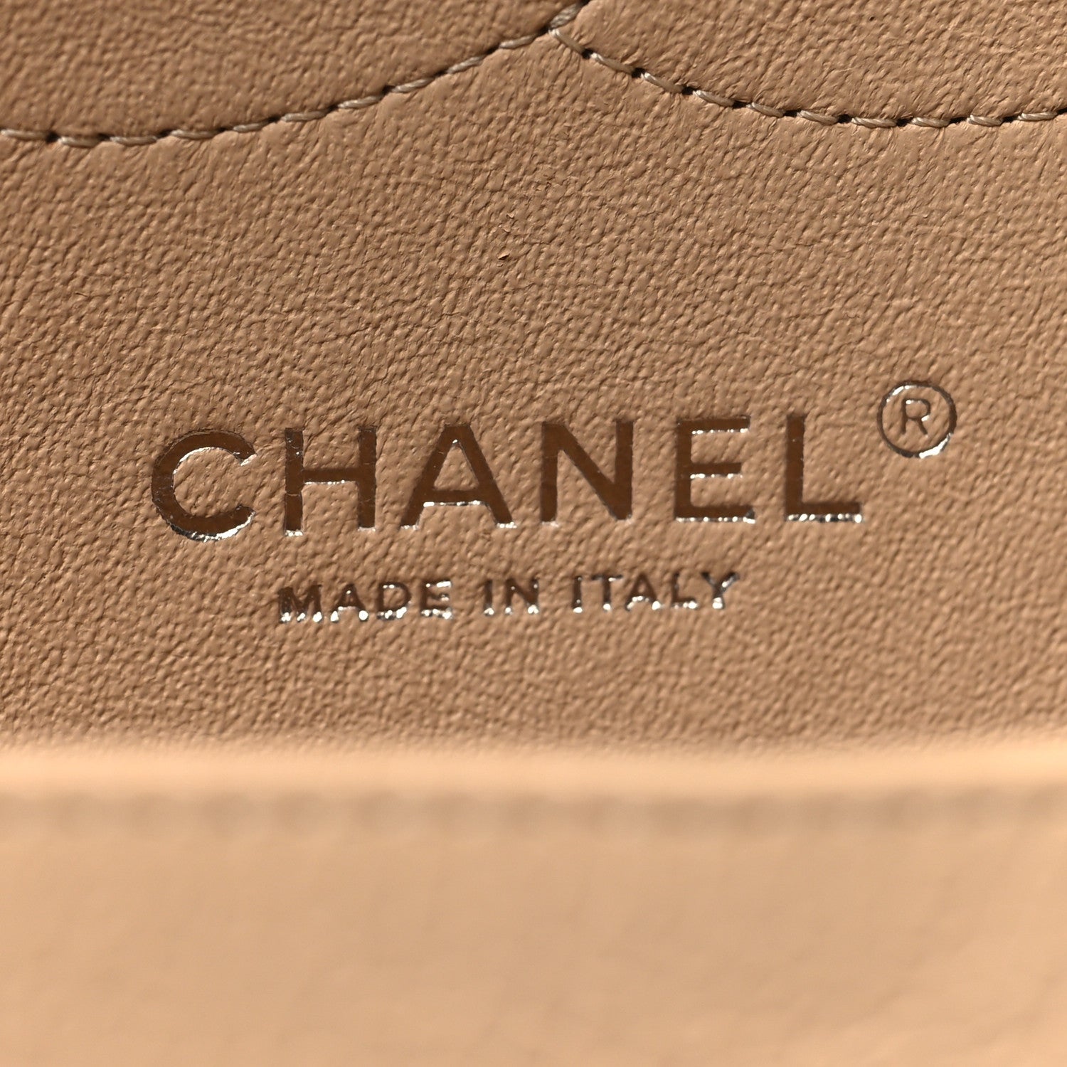 Chanel Caviar Quilted Jumbo Double Flap Beige Clair 6 of 13