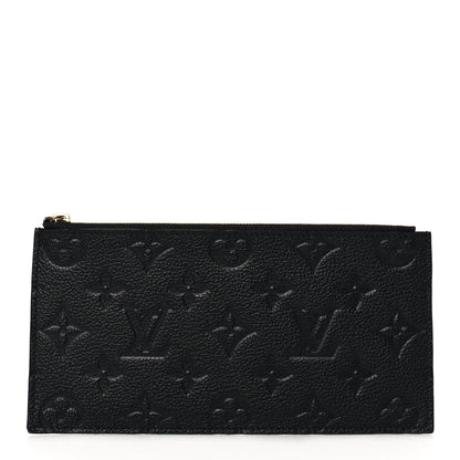 Louis Vuitton Empreinte Felicie Chain Wallet Zippered Insert Black 1 of 7