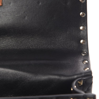 Valentino Garavani Lambskin Medium Rockstud Spike Shoulder Bag Black 13 of 13