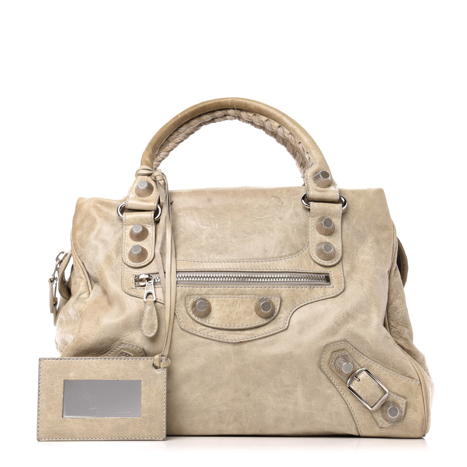 Balenciaga Agneau Giant 21 Silver Hardware Mid Day Sahara 1 of 18