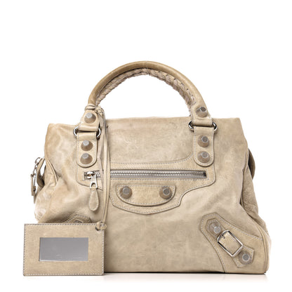 Balenciaga Agneau Giant 21 Silver Hardware Mid Day Sahara 1 of 18