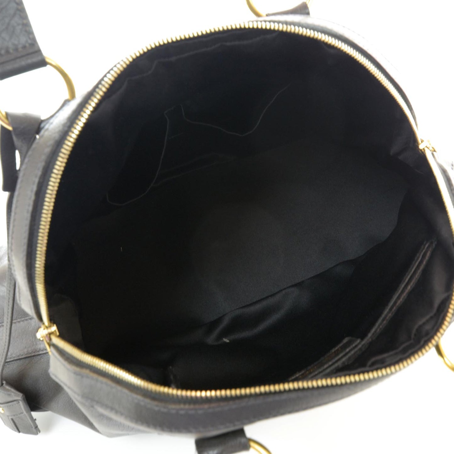 Leather Large Muse Gray