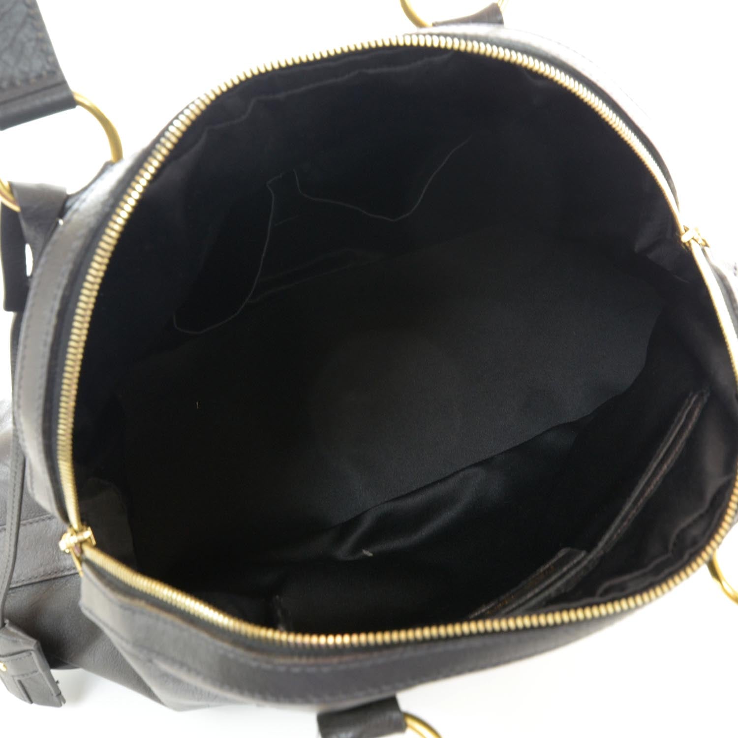 Saint Laurent Leather Large Muse Gray 7 of 7