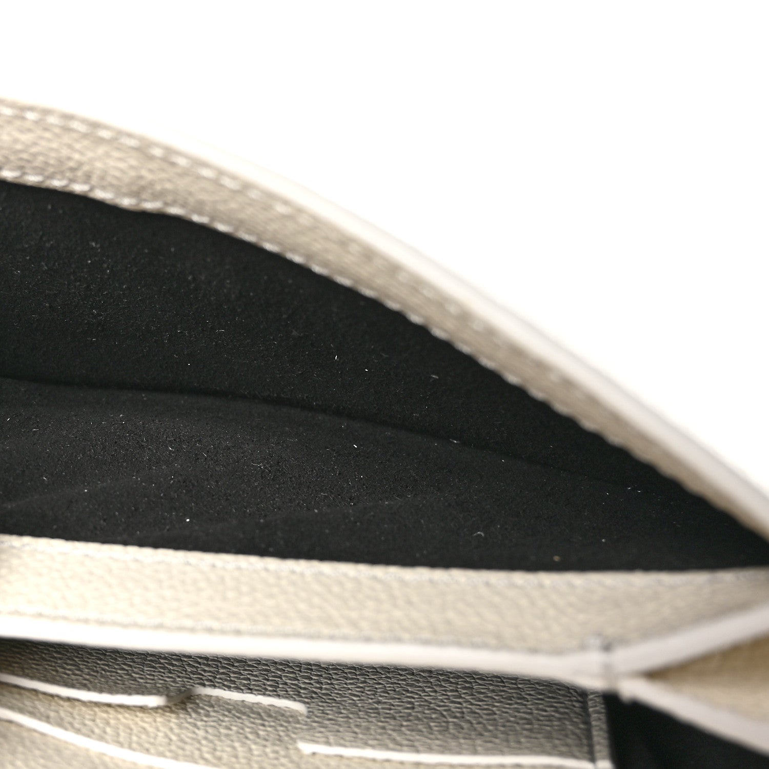 Tom Ford Grained Calfskin Padlock Crossbody Bag Chalk 6 of 10