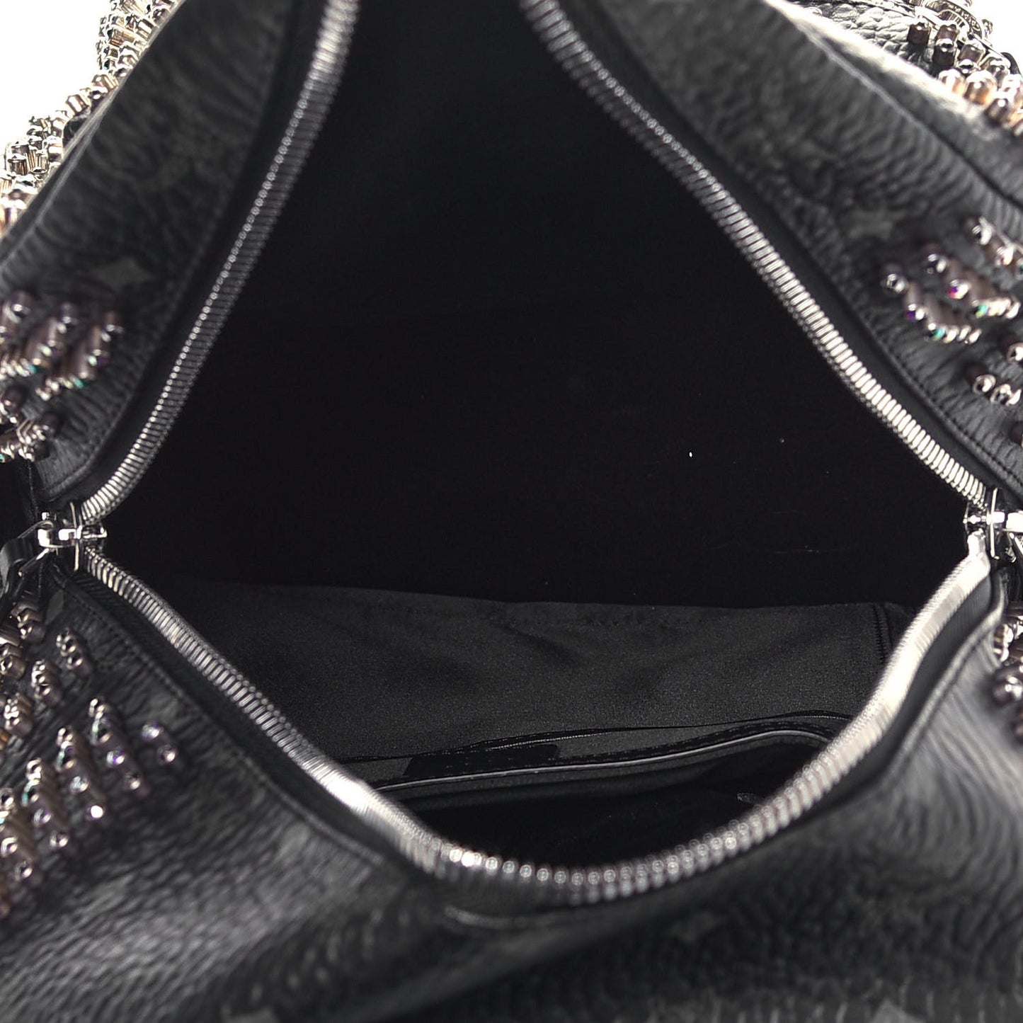 Visetos Studded Small Crystal Backpack Black