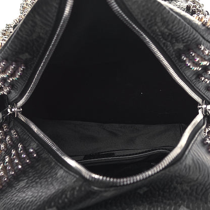 MCM Visetos Studded Small Crystal Backpack Black 4 of 10