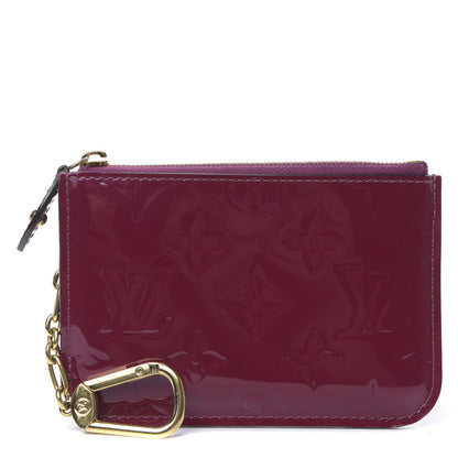 Louis Vuitton Vernis Key Pouch Magenta 1 of 6