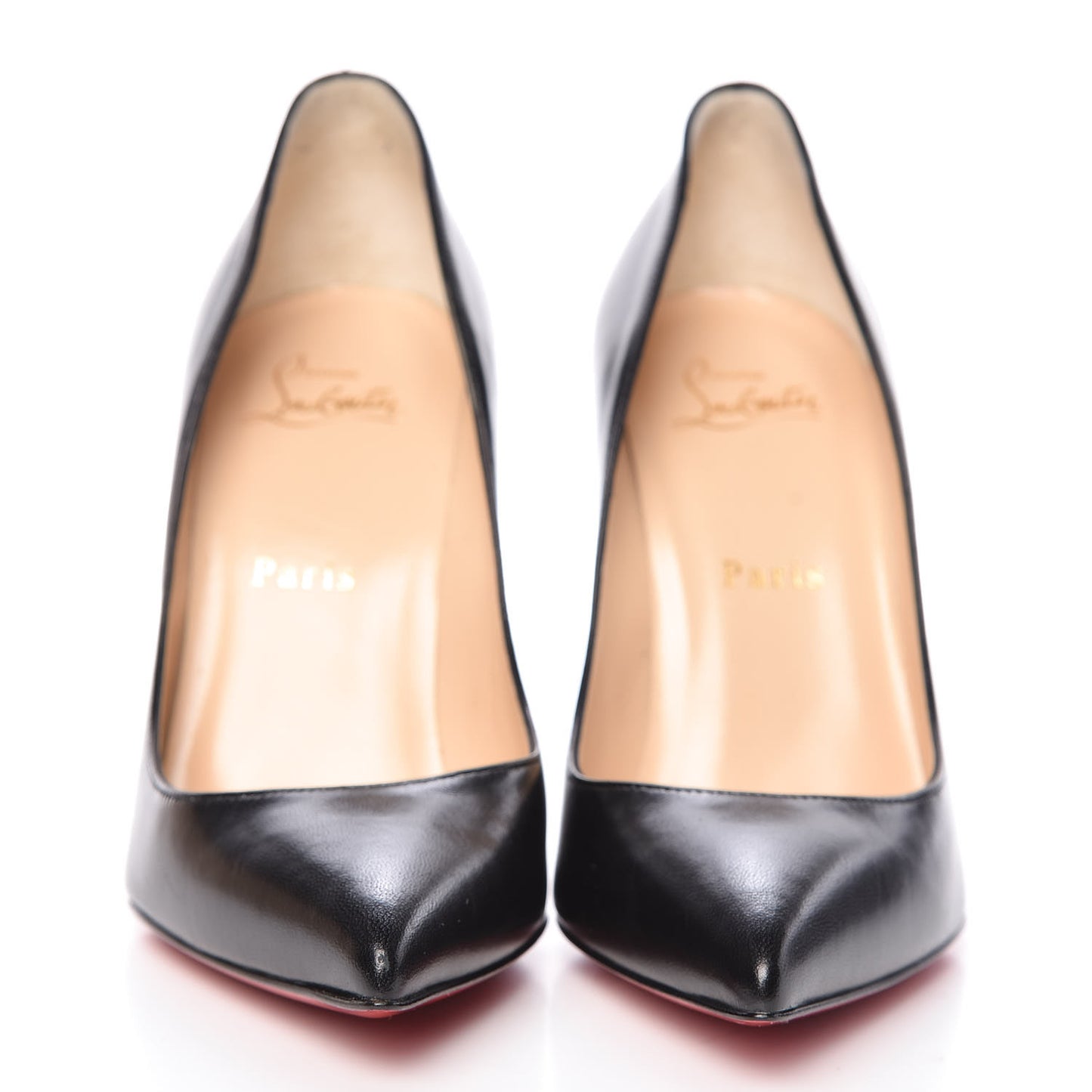 Shiny Nappa Pigalle Follies 100 Pumps 37.5 Black