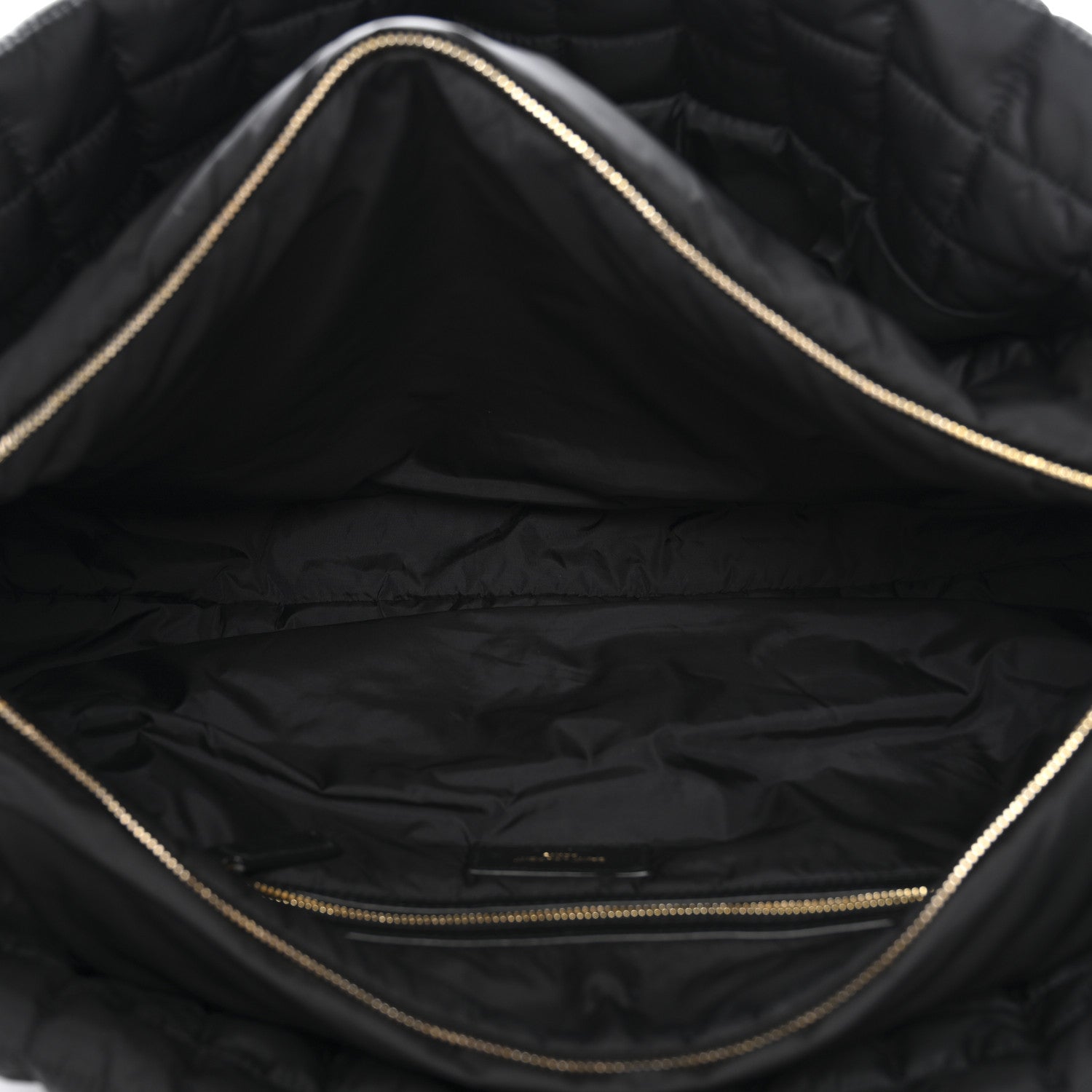 Saint Laurent Nylon Discovery Satchel Black 5 of 12