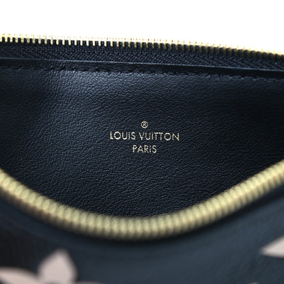 Louis Vuitton Empreinte Monogram Giant Crafty Pochette Felicie Zippered Insert Black 6 of 6
