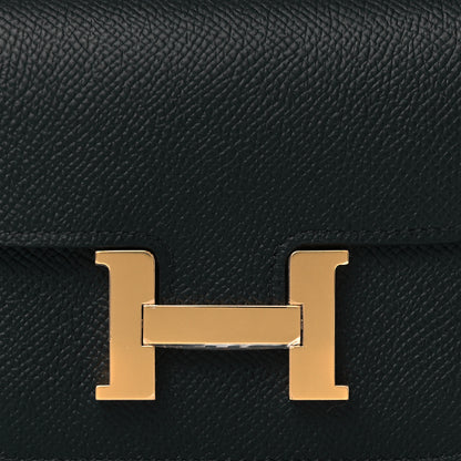 Hermes Epsom Constance Slim Wallet Black 9 of 10