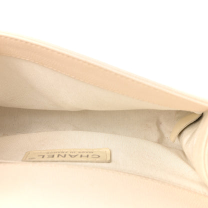 Chanel Caviar Quilted Small Boy Flap White 5 of 9