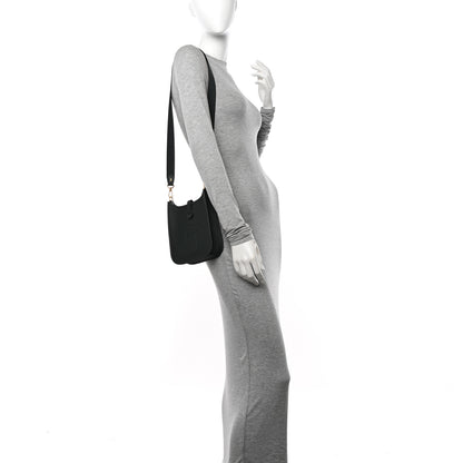 Hermes Taurillon Clemence Amazone Evelyne TPM Vert Fonce 2 of 11