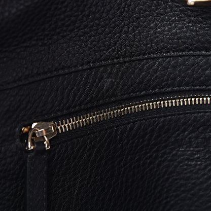 Valentino Garavani Pebbled Calfskin Medium Rockstud Tote Black 8 of 23