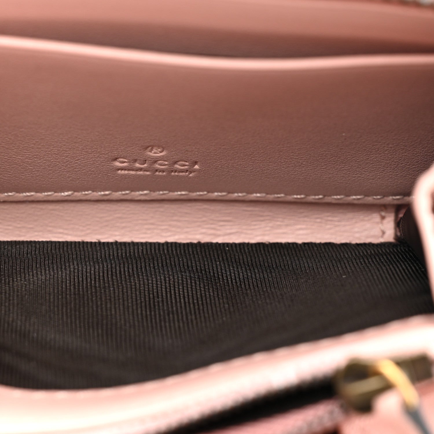 Gucci Calfskin Matelasse GG Marmont Wallet On Chain Perfect Pink 4 of 10